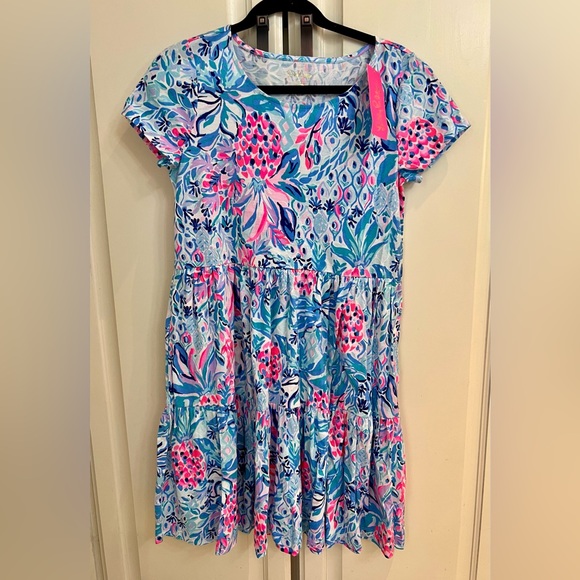 Lilly Pulitzer, Gianna, short sleeve dress. Sz. S - Picture 2 of 6